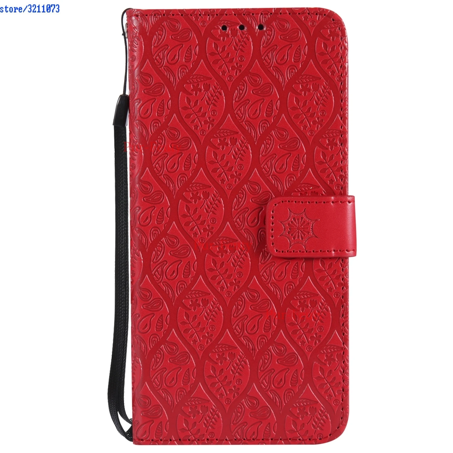 Red Флип чехол для Samsung Galaxy J1 J120 SM-J120 чехол телефона J16 J 120 SM-J120F SM-J120FN SM J120H J120F/DS J120H/DS Funda - Цвет: Red
