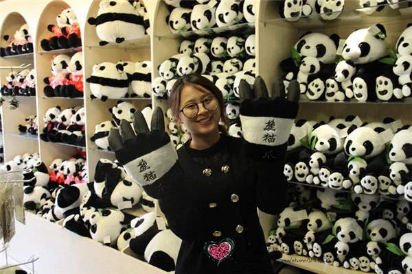 Big Panda Paws Claws plush toys 3 sizes - 9