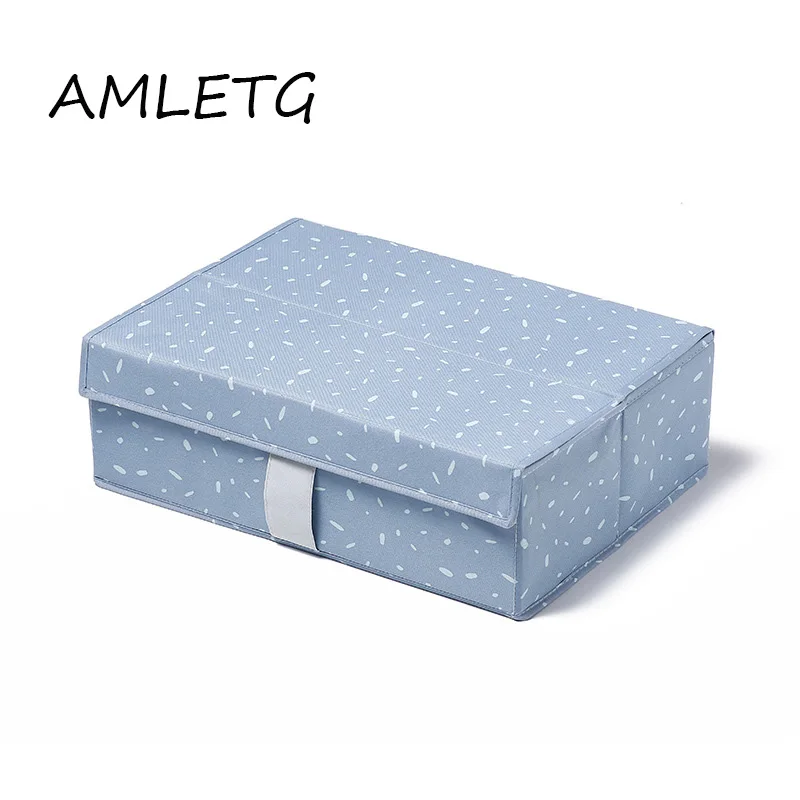 2018 домашние коробка для упаковки нижнего белья Складной Ящик Контейнер для гардероба хранения Organizador бюстгальтер галстук носки малая де