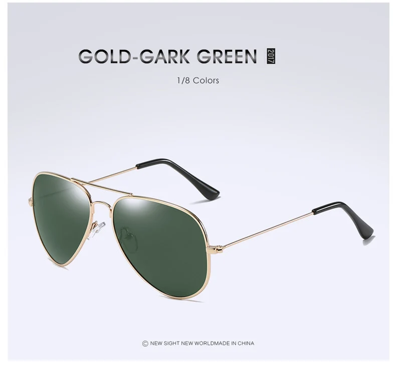 2019 Брендовая Дизайнерская обувь G15 Для мужчин Для женщин HD поляризованные солнцезащитные очки-авиаторы лучей солнцезащитные очки для