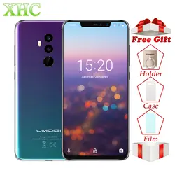 Umidigi Z2 двойная LTE 4G смартфон 6 ГБ + 6 4G B Face ID 6,2 ''Android 8,1 Беспроводной быстрой зарядки Восьмиядерный двойной 16MP 8MP мобильного телефона