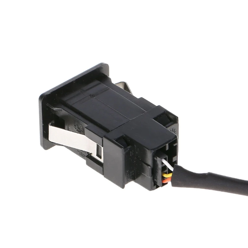 

New Hot 1 Pc AUX In USB Socket Auto Car CD Changer Replacement Cable Harness Adapter For BMW E46 High Quality