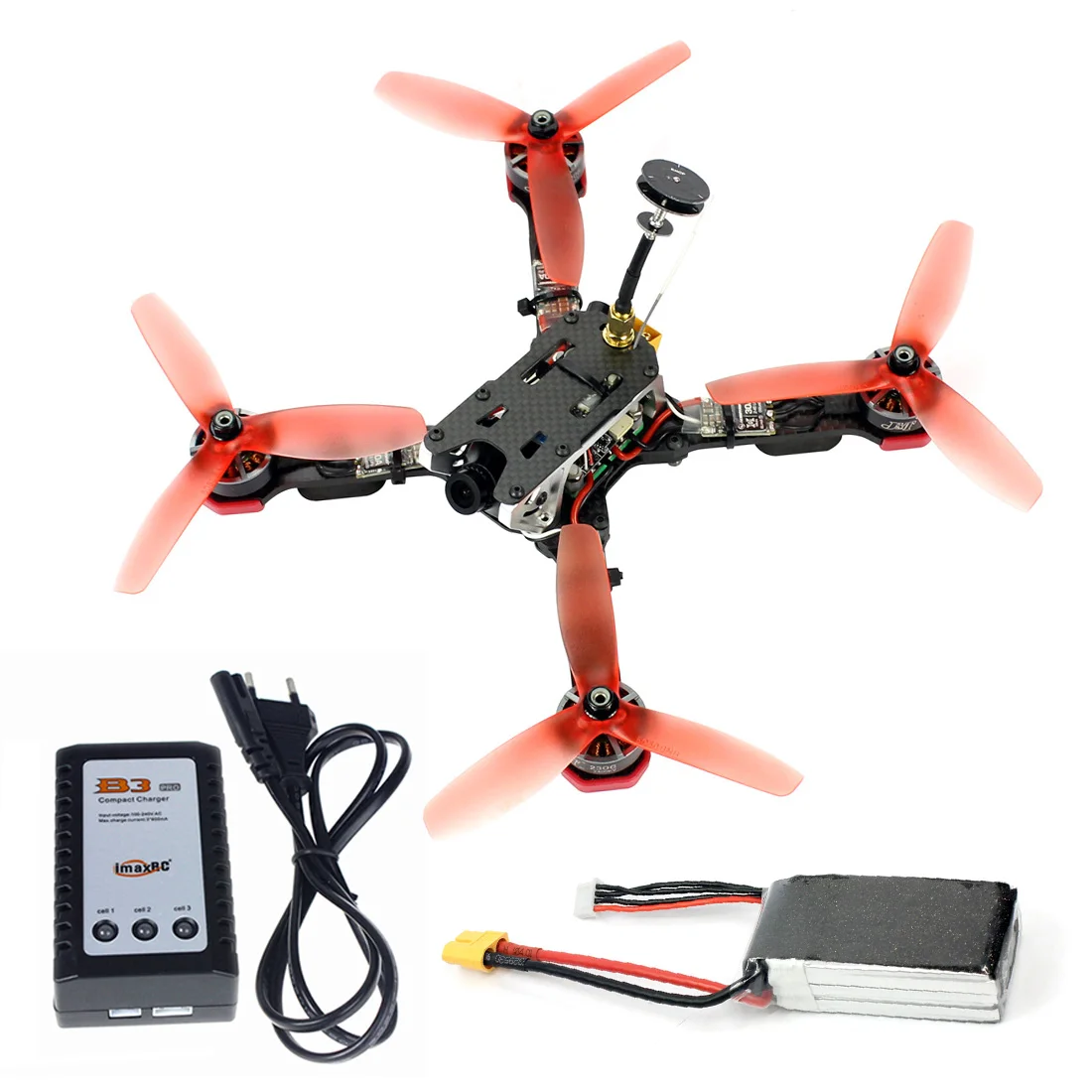 

Frog 218mm FPV Racing Drone BNF Frsky D8 Mini RX / PNP Kit Betaflight F4 Pro(V2) Flight Controller 700TVL Camera RC Drone