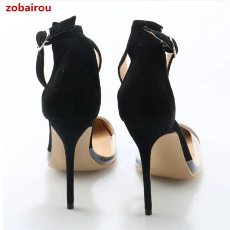 Zobairou/Женская обувь; коллекция года; Летние сандалии-гладиаторы на высоком каблуке; Босоножки с открытым носком и Минни; милые женские туфли-лодочки; обувь для подиума