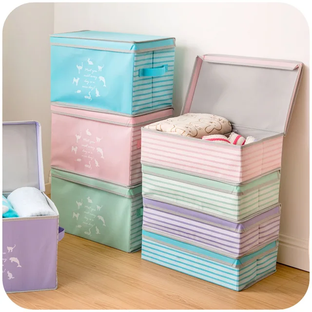 Anese Elegant Clothes Covered Storage Box With Separate Laundry Anese Elegant Clothes Covered Storage Box With Separate Laundry Sorting Toy Sn1591