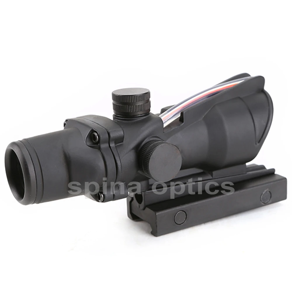 Охотничий Оптический Прицел ACOG 4X32 оптический прицел из настоящего волокна с