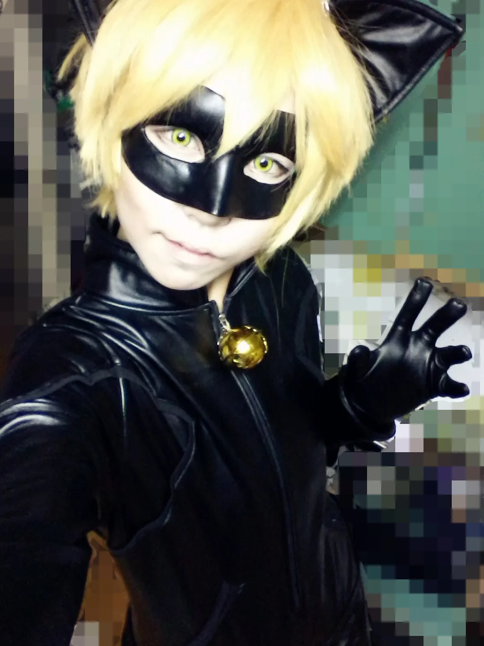 New Arrival High Quality Custom Made Miraculous Ladybug Adrien Costume