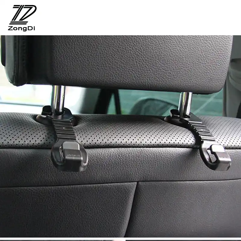 3 Pcs Car Back Seat Mount Hook Hidden Car Interior Supplies Multi-function Hang
