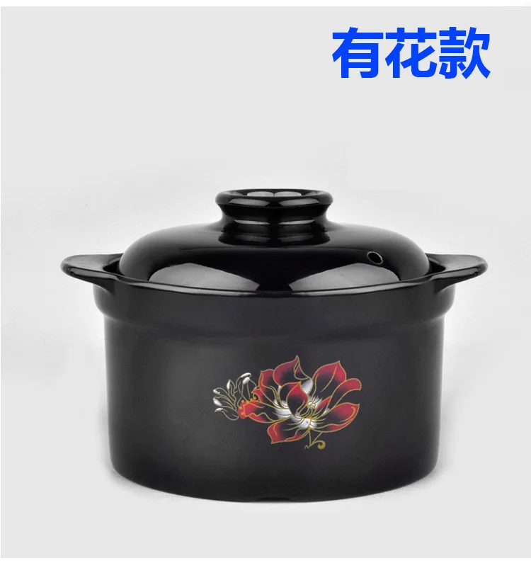 

Casserole heat-resistant health care stew soup pot ceramic small casserole soup porridge pot