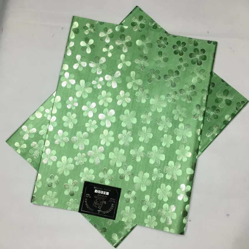 High Quality African Headtie Mint Green Sego Fabric Super Jubilee Wholesale and Retail Fashion Design | Дом и сад