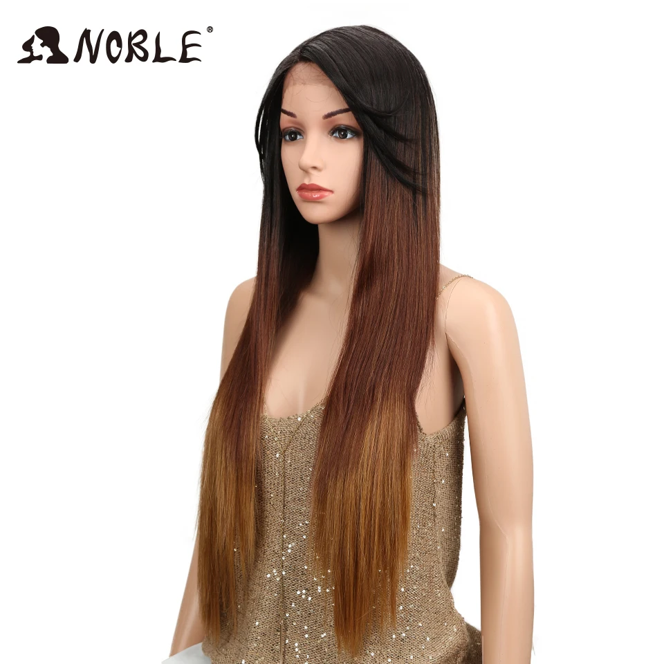 Noble Hair Ombre Wig Colorful Heat Resistant Synthetic Hair Can Be