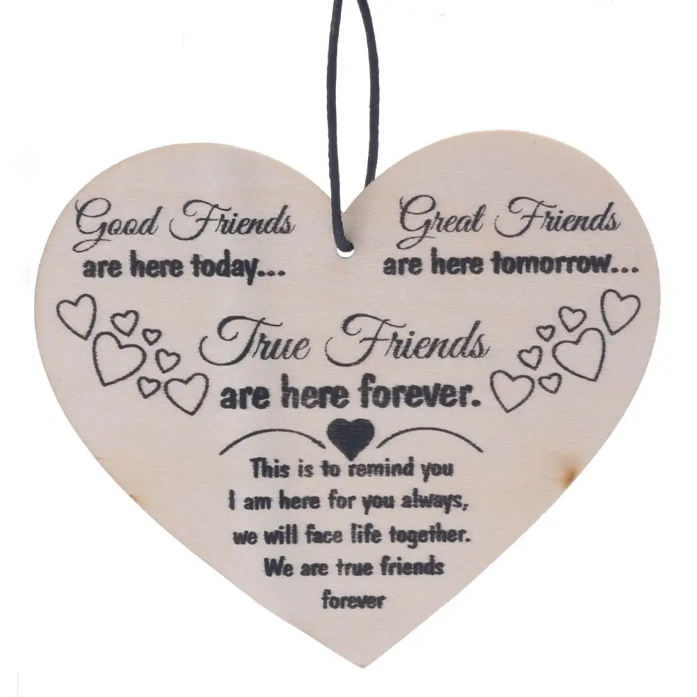 Лидер продаж табличка с надписью Good Friends подарок для лучшего друга потертый шик