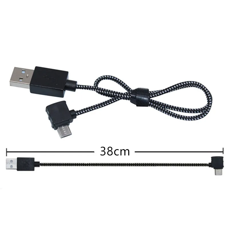Image transmission USB Data Line Cable Remote Control Connect phone tablet Lightning TYPE-C Android Plug For DJI phantom 4 Drone 1
