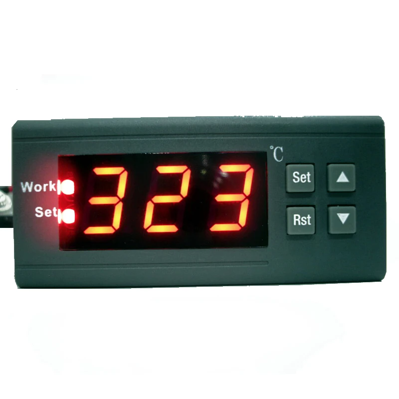 

WH1435D 0~999 degree 5A PID Electronic Digital Thermostat High Temperature Controller Switch & 1 Celsius Control Resolution