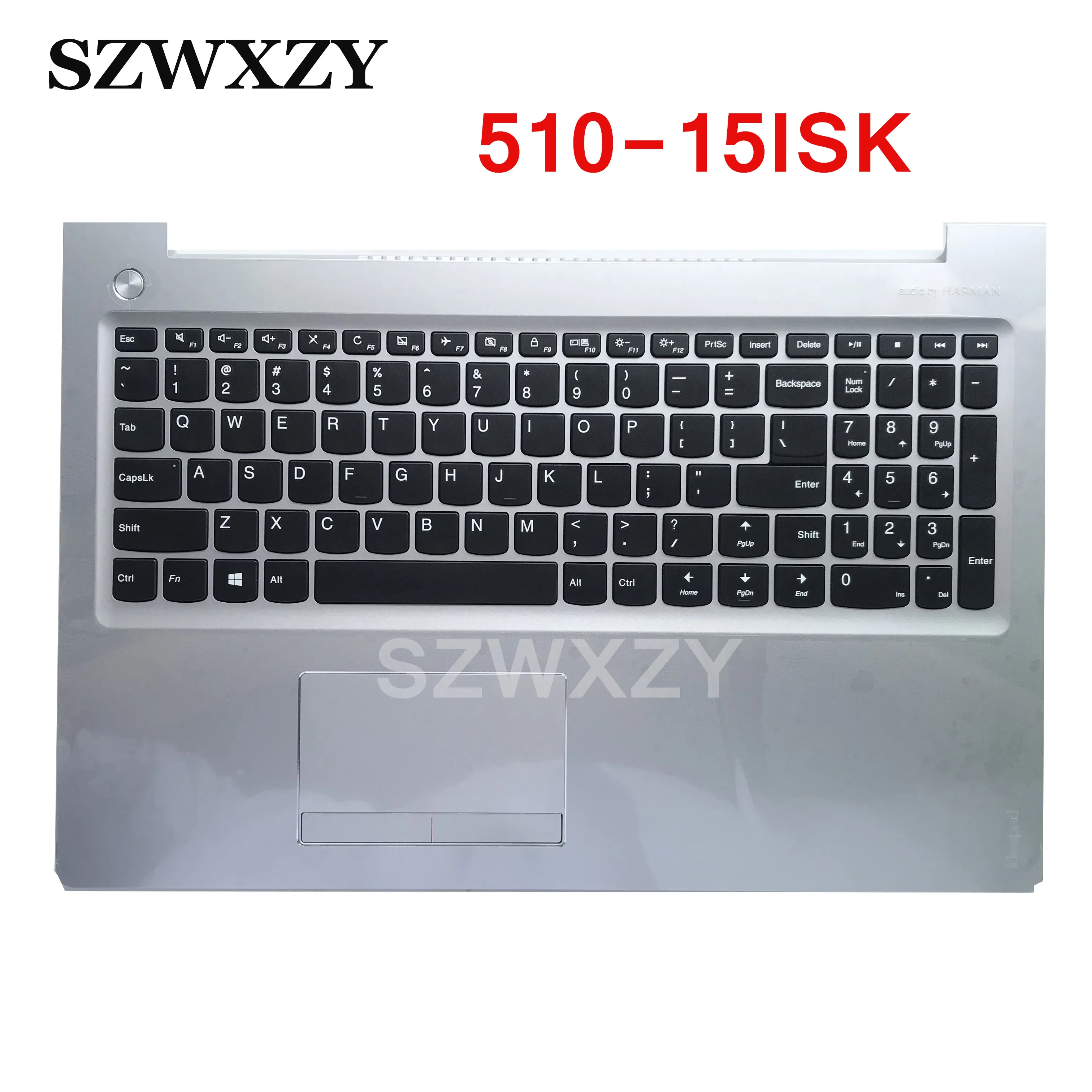 Новинка для Lenovo 510-15ISK английская клавиатура с сенсорной панелью верхняя крышка