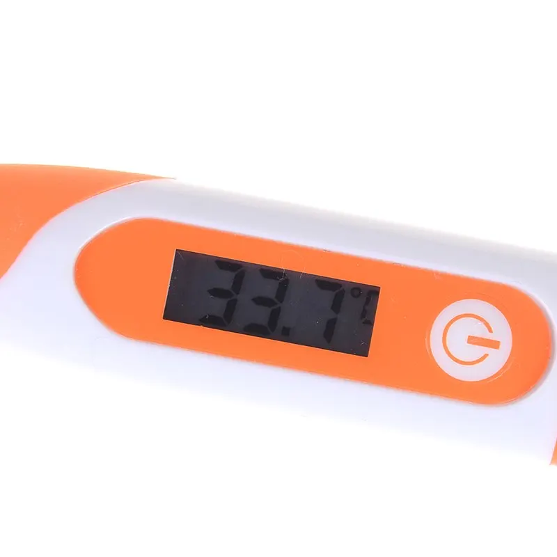 Электронный цифровой термометр с мягкой головкой для взрослых, младенцев, детей, малышей, электронный термометр для анальной подмышки, ЖК-дисплей с