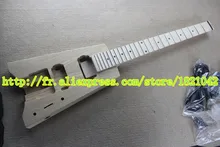 2016 benutzerdefinierte Fabrik bricolage frettes corps en frene guitare semi-fini sans poupe avec ahorn nut conseil de finger