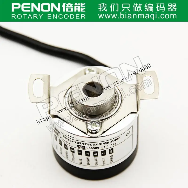 

EH38F1024Z5L8X6PR5.B000 meaning Seoul record rotary encoder 1024 pulses hollow shaft