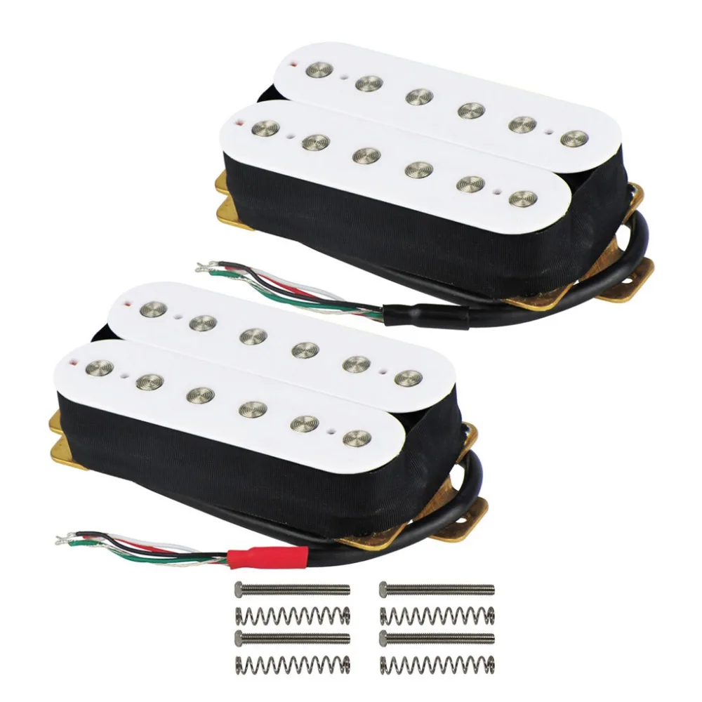 NEW Double Coil Electric Guitar Humbucker Pickup Ceramic Neck Bridge