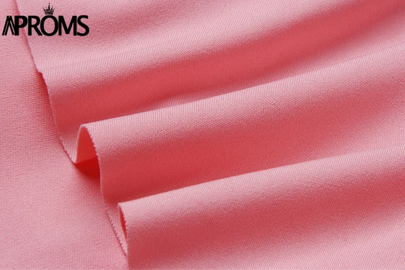 Aproms желтый розовый оборками шорты юбки для Для женщин Повседневное Шорты с высокой талией дамы высокого уличный стиль Skort Pantalon Mujer