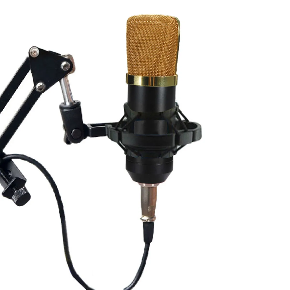 LEORY Профессиональный BM700 конденсаторный микрофон караоке KTV пение студия запись комплект микрофонов с держателем амортизатор
