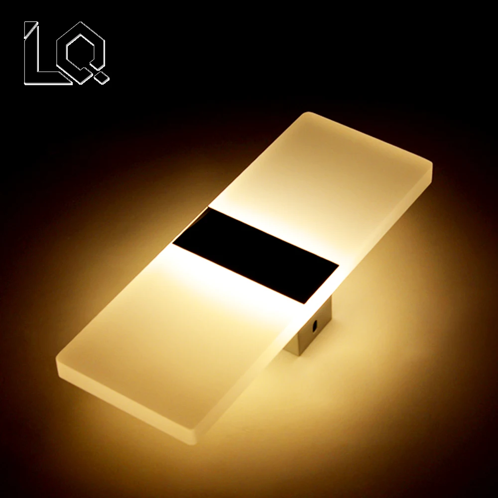 

New Modern Aluminum Wall Lights Kitchen Restaurant/Living Bedroom Indoor Bathroom Fixtures Led Wall Sconce Lamps