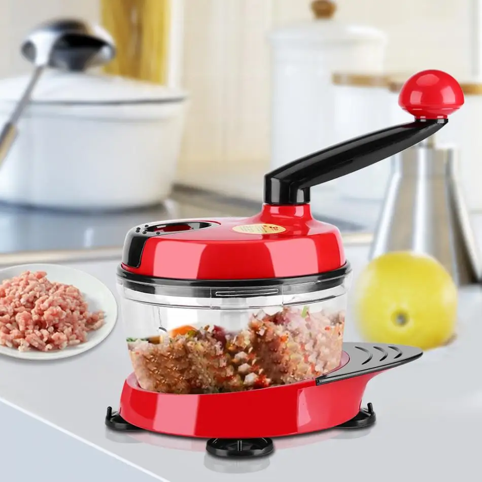 

Multi-function Stainless Steel Manual Vegetable Chopper Food Grinder Fruit Processor Blender Foods Machin kitchen Tools