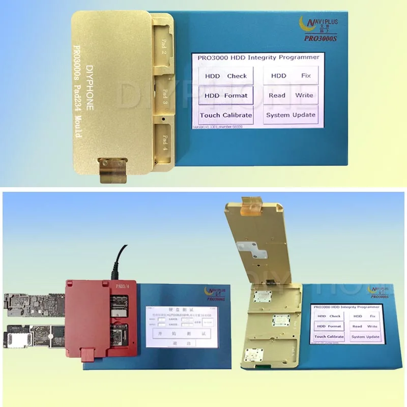 PHONEFIX Naviplus Pro3000s NAND программатор HDD инструмент для чтения и записи без удаления Nand