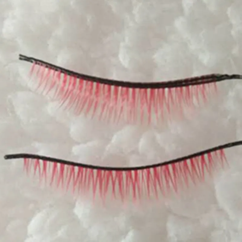 doll eyelash red