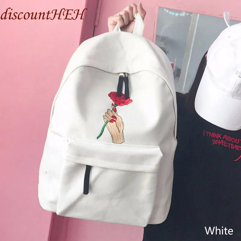 rose color backpack