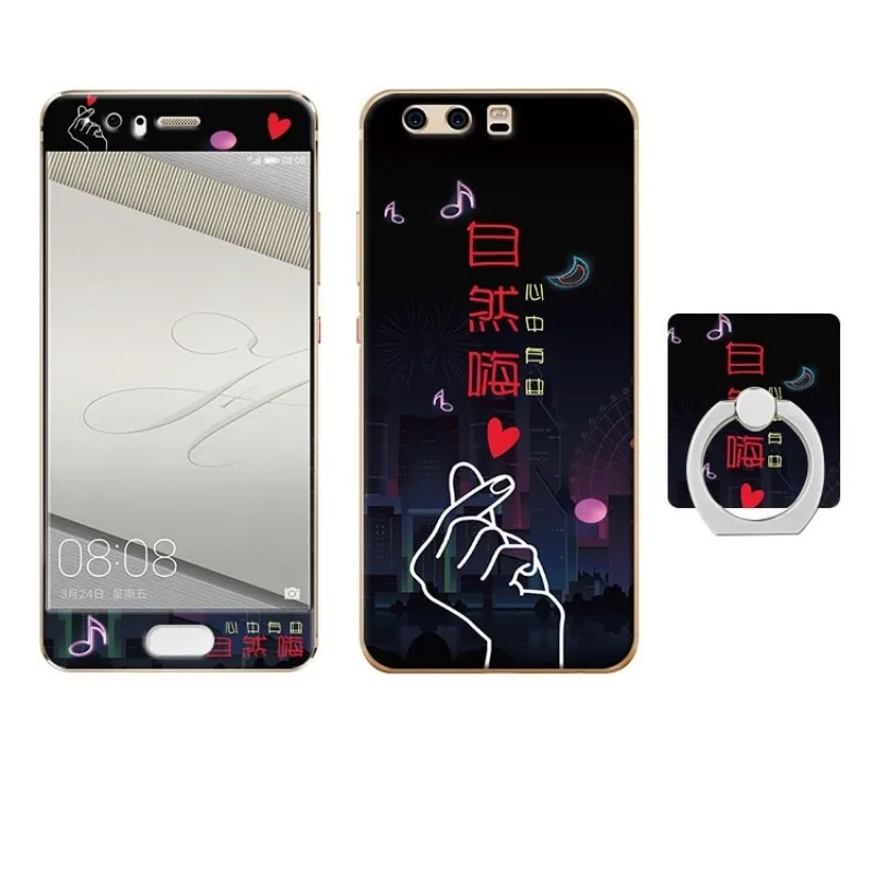 Huawei P10 plus huawei p10 case cover glass screen protector (22)