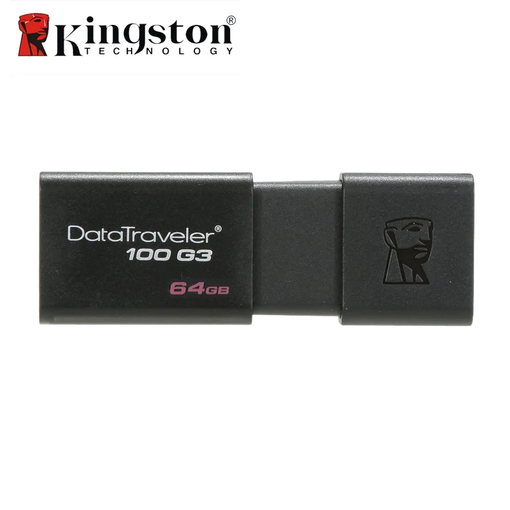 Kingston USB 3.0 Flash Drives 16GB 32GB 64GB 128GB High Speed Pen Drive Plastic Memory Disks USB Flash Pen DT100G3 Pendrive