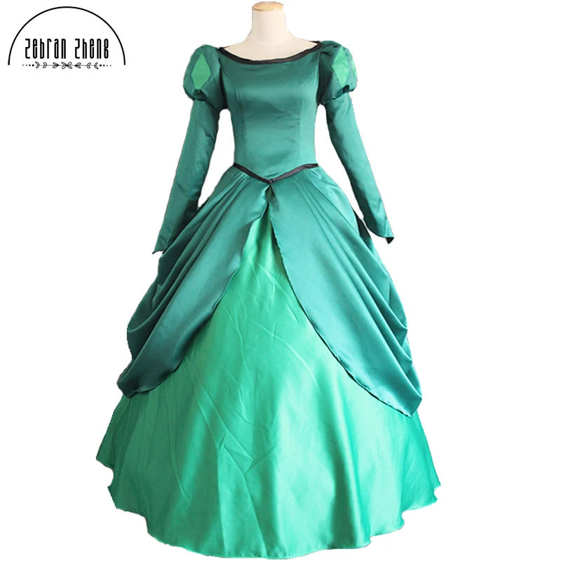 

New Arrival The Little Mermaid Ariel Princess Dress Cosplay Costume Fashion Dress For Women Halloween Party Custom-Made