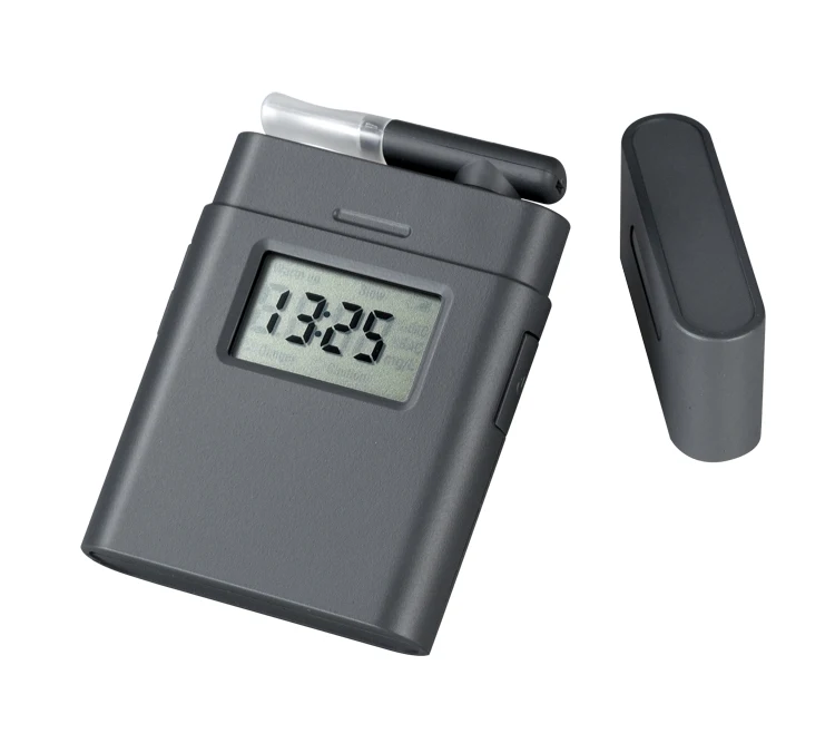 R SODIAL Testeur numerique dalcoolemie Analyseur Breathalyser avec ecran LCD Porte-cles