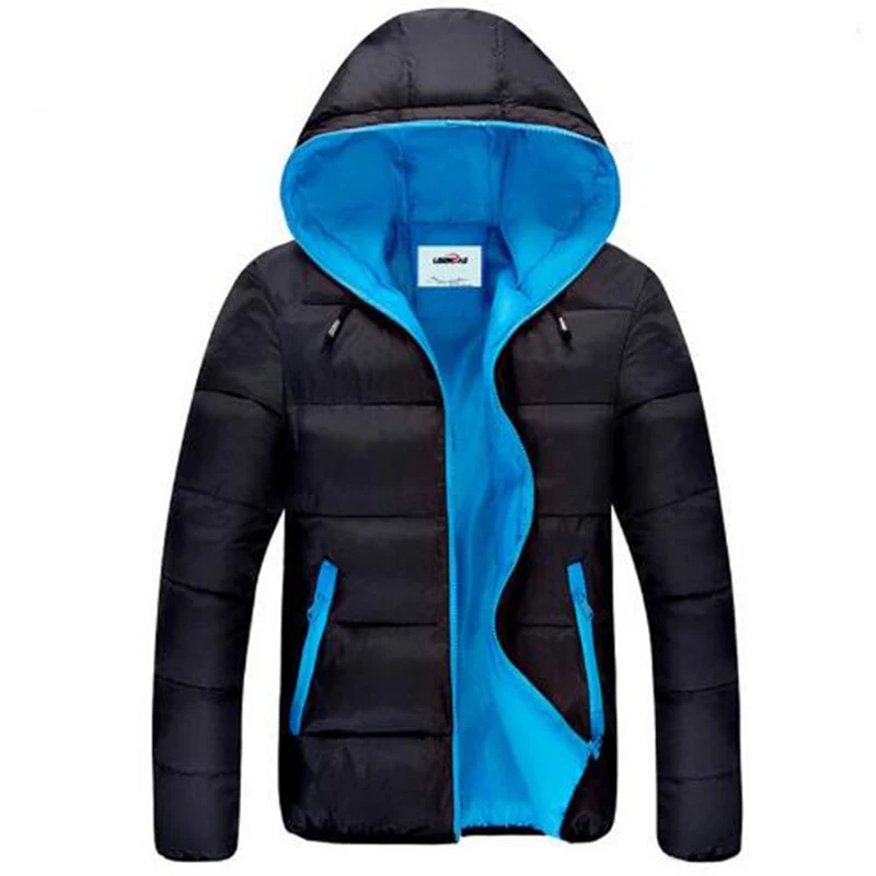 2018 New Hot Fashion Warml Winter Jacket Men Coat Comfortable Men Parkas High Quality Jacket 6 Colors Plus Size 5XL