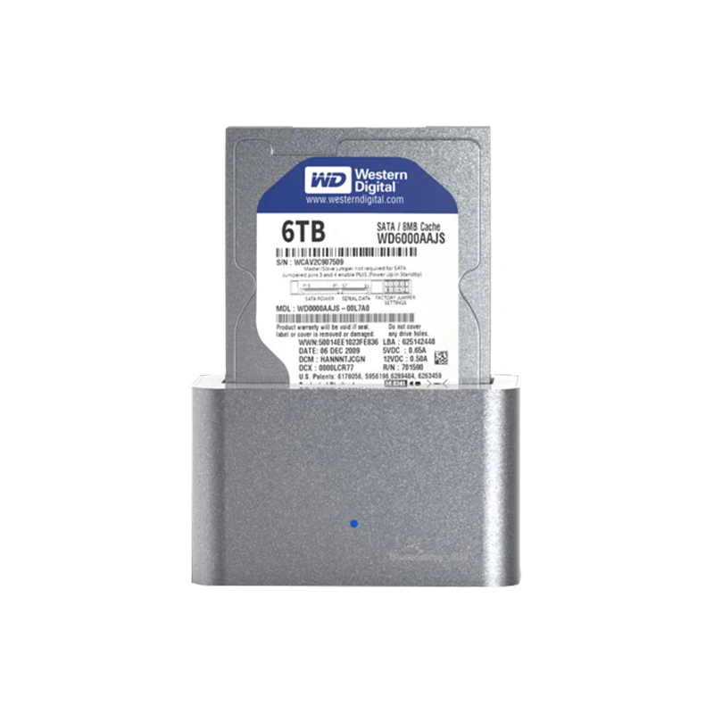 Док-станция для HDD с usb-хаб 3 внешними портами USB 3,0 для usb-накопителя, карт-ридера до 8 ТБ, жесткий диск SATA 2,5 ''3,5'', HDD SSD