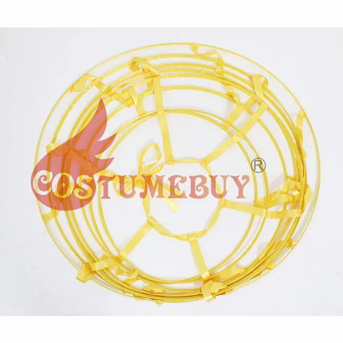 Costumebuy Лолита готический шар платье рыбий хвост юбка нижняя юбка платье косплей Нижняя юбка верхняя одежда клетка суета Паньер 8 обручи - Цвет: Yellow