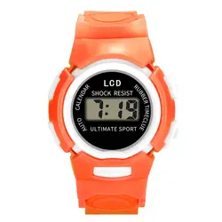 Дети Девочка мужские часы цифровой студент светодиодный спортивные наручные часы zegarek dzieciecy reloj nios montre enfant relgio infantil