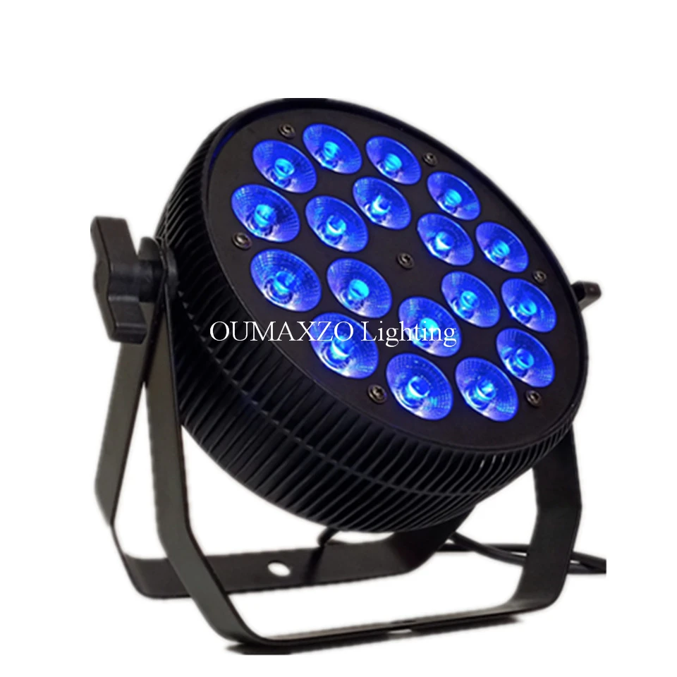 12 шт./лот ShowLight 18x12 Вт Slim LED PAR свет RGBA (alt Blizzard ProPar) светодиодный Projecter 18 шт. 4in1 quad RGBA LED Stage театра