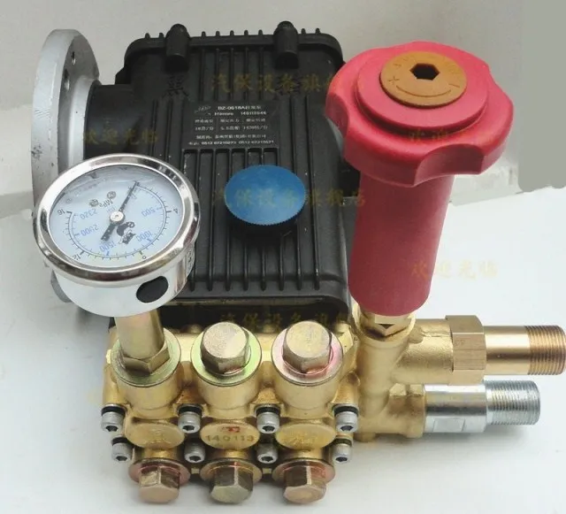

Black cat high pressure cleaning machine QL360/380C car washing machine head BZ0720Abz0618a three cylinder plunger pump head