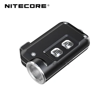 

Micro-USB Charging Nitecore TINI 380 Lumens Mini Metallic Keychain Light Built-in 280mAh Li-ion Battery
