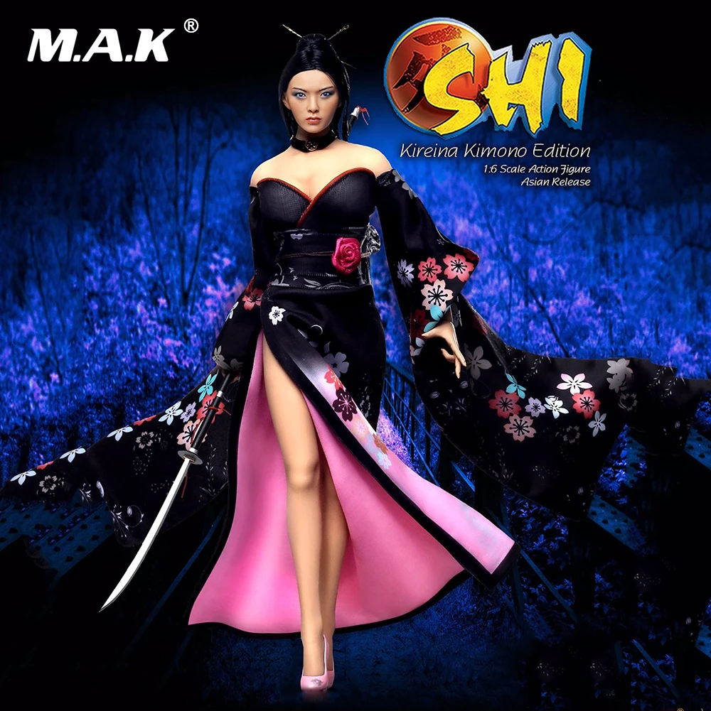 

PL2014-71B-1 1/6 Scale SHI in Kimono Asia Version W Flexible Body Colletible Model Toys Action Figure In Stock Limited