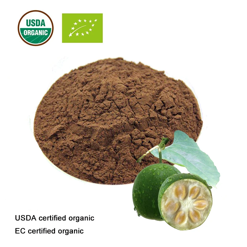 USDA и EC сертифицированный органический экстракт Luo Han Guo 10:1/экстракт момордики