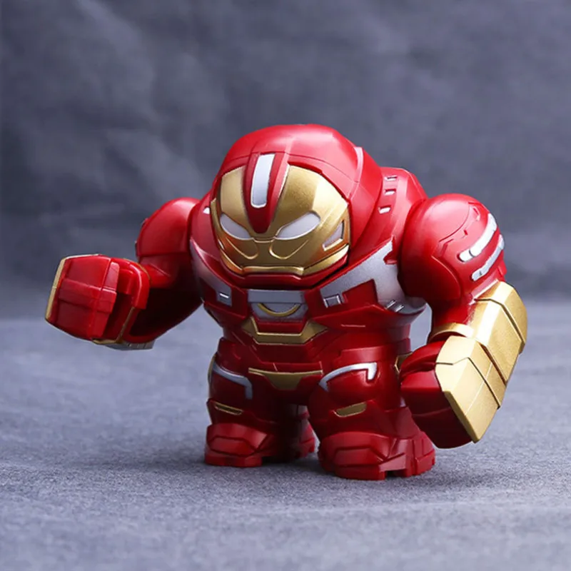 

2019 Marvel Iron man Action Figures Building Blocks Anti-Hulk Super Heroes Avengers 4 Plastic Bricks Educational Toys Gifts