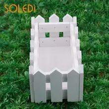 

SOLEDI Flower Plant Pot Wooden Window Box Garden Decking Boards Trough fence House