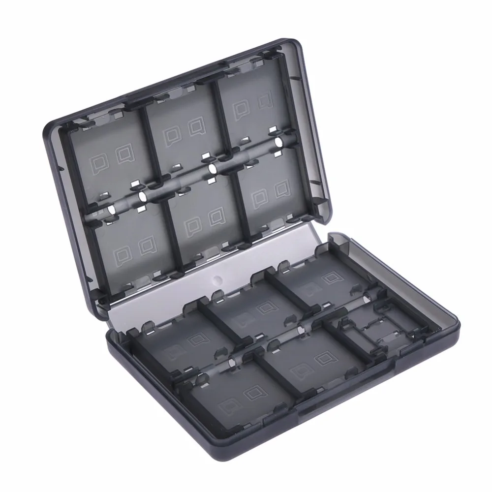 

24 in 1 Game Card Case Box game card holder for DS gamers for Nintendo 3DS NDSL NDSI 3DSLL game cartridges