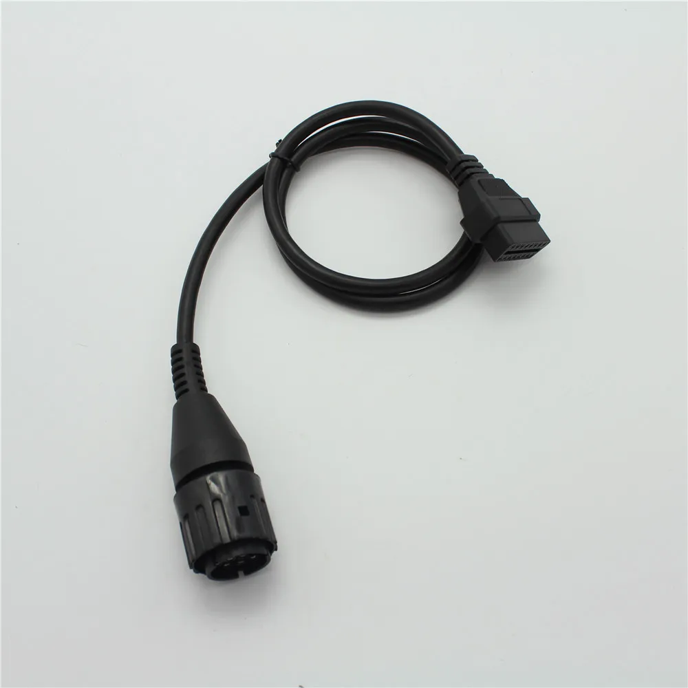 Для BMW ICOM D кабель мотоциклы 10 Pin адаптер 10Pin для 16Pin OBD2 OBDII Диагностический I COM A2