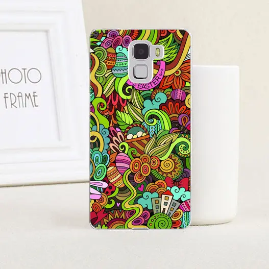 Art Painted Fashion Cute Lovely UV Print Hard Cover Case For Huawei Honor 7 Phone Protective Back Skin Shell Hood |