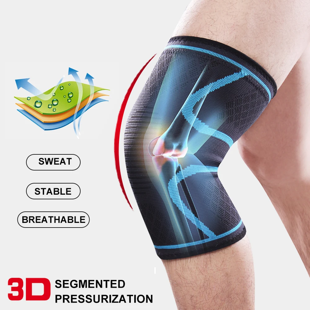 Knee Pads Fitness Running Cycling Knee Protector Basketball Football ...