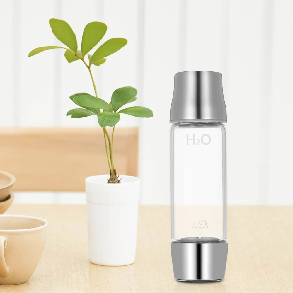 hydrogen glass water bottle